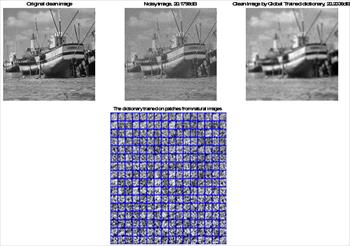 کاهش نویز سیگنال تصویر به کمک بازنمایی تنک به روش OMP